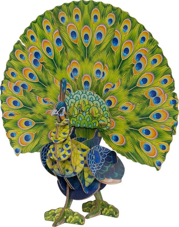 MAKEBUG 3D paberist pusle Roheline paabulind, MB-D-0016