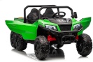 Leggodt elektriauto Azeno Farmer Truck II traktor, roheline