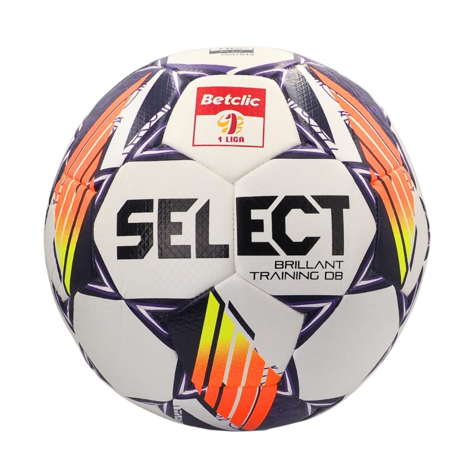 Select jalgpall Brillant Training DB Betclic 1 Liga v24 valge-oranž-violetne 18763 5