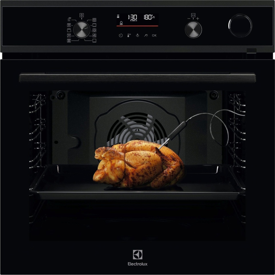 Electrolux ahi COP840B 600 SenseCook SteamCrisp multifunktsionaalne ahi, must