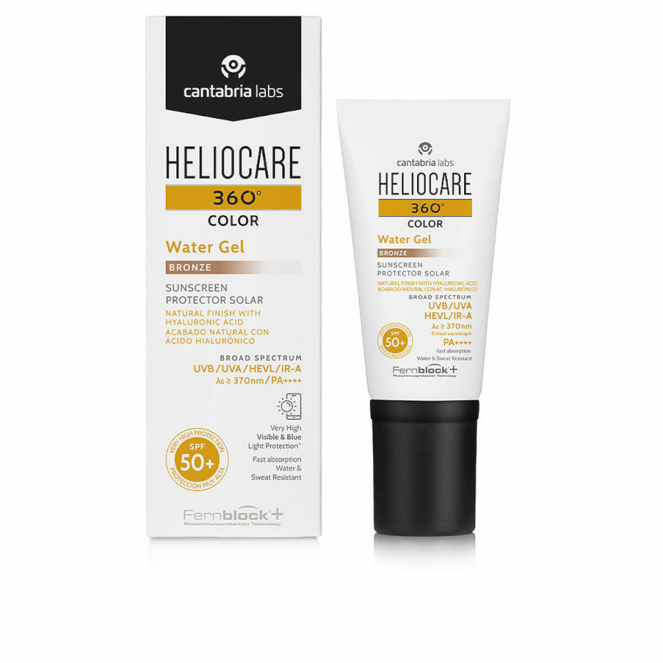 Heliocare Päikesekaitse koos Värviga Heliocare 360º Water Gel Color Bronce 50ml Spf 50