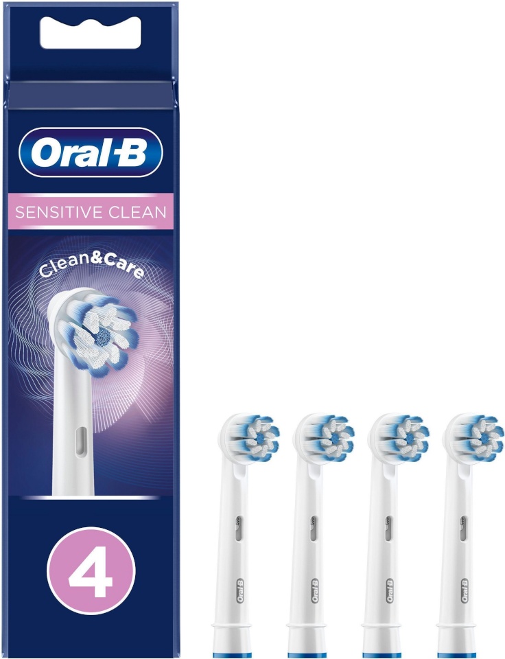 Braun lisaharjad Oral-B Sensitive Clean & Care, 4tk