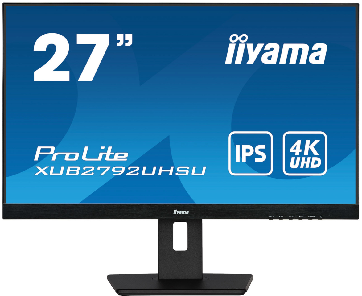 iiyama monitor ProLite XUB2792UHSU-B5 27" 4K Ultra HD LED, must