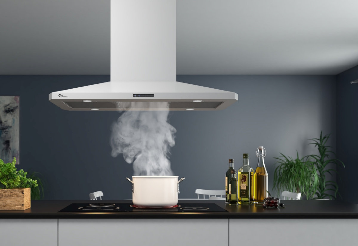 Thermex õhupuhasti saar Decor 787, valge, 90 cm