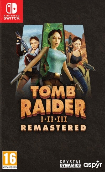 Nintendo Switch mäng Tomb Raider I-III Remastered Starring Lara Croft