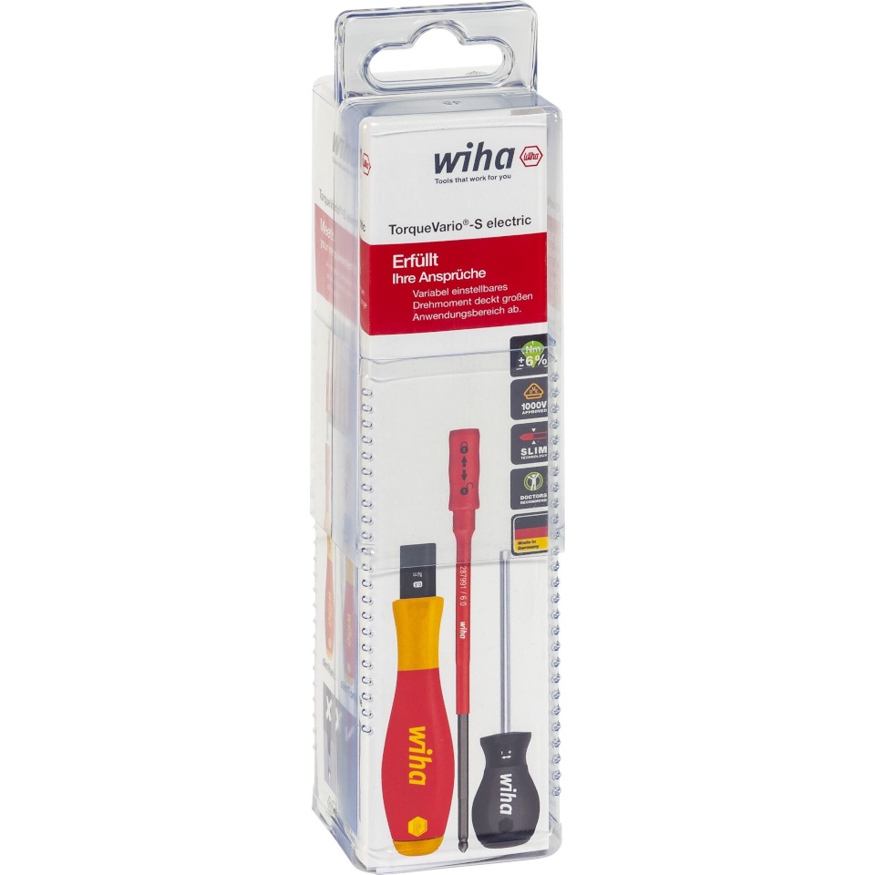 Wiha kruvikeeraja SA 2872-S3 TorqueVario-S el electric 0,8-5 Nm