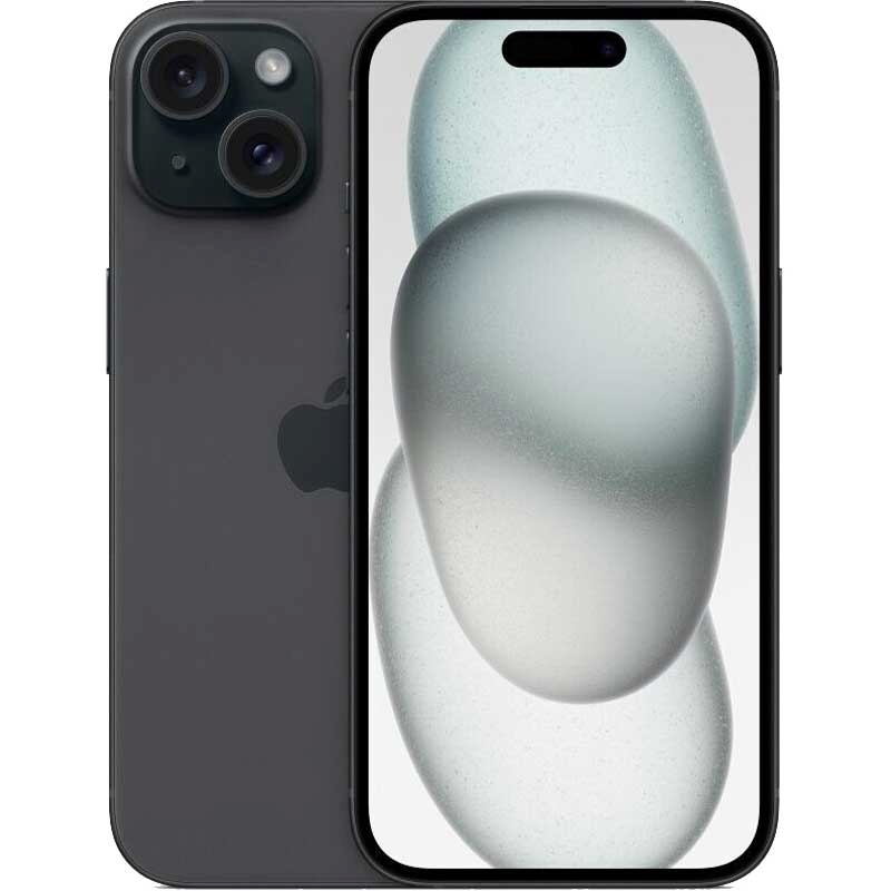 Apple mobiiltelefon iPhone 15 5G 128GB Black