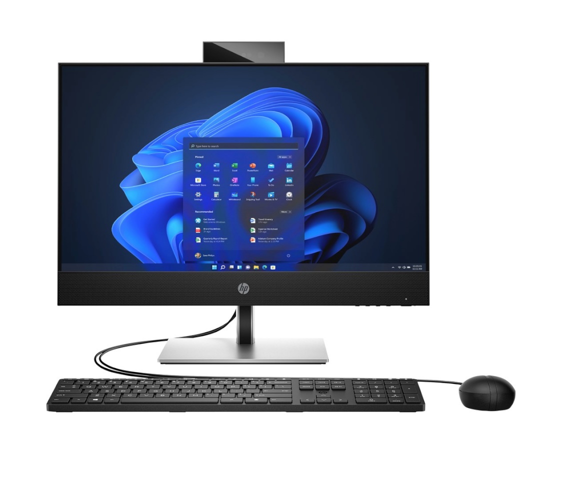 HP lauaarvuti ProOne 440 G9 AiO i5-12500T 23,8"FullHD IPS 250nits AG 16GB DDR4 3200 SSD512 Intel UHD 770 Cam5MP Kb+hiir W11Pro 3Y OnSite
