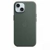 Apple kaitsekest FineWoven Case with MagSafe for iPhone 15 Evergreen, roheline