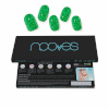 Nooves Gel Nail Foils Glitter green (20 ühikut)