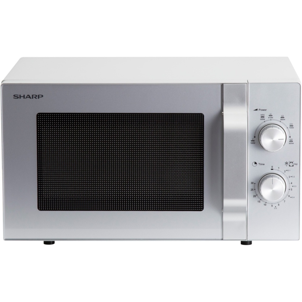 Sharp mikrolaineahi R204S Microwave, hõbedane