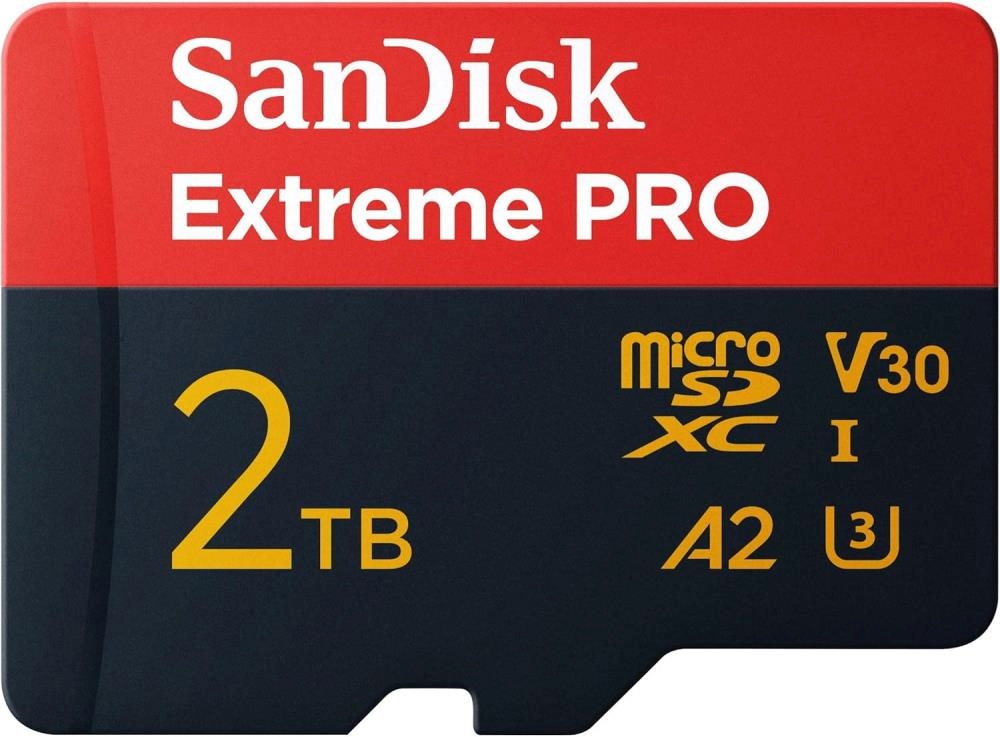 Sandisk mälukaart microSDXC 2TB Extreme Pro A2 C10 V30 UHS-I U3