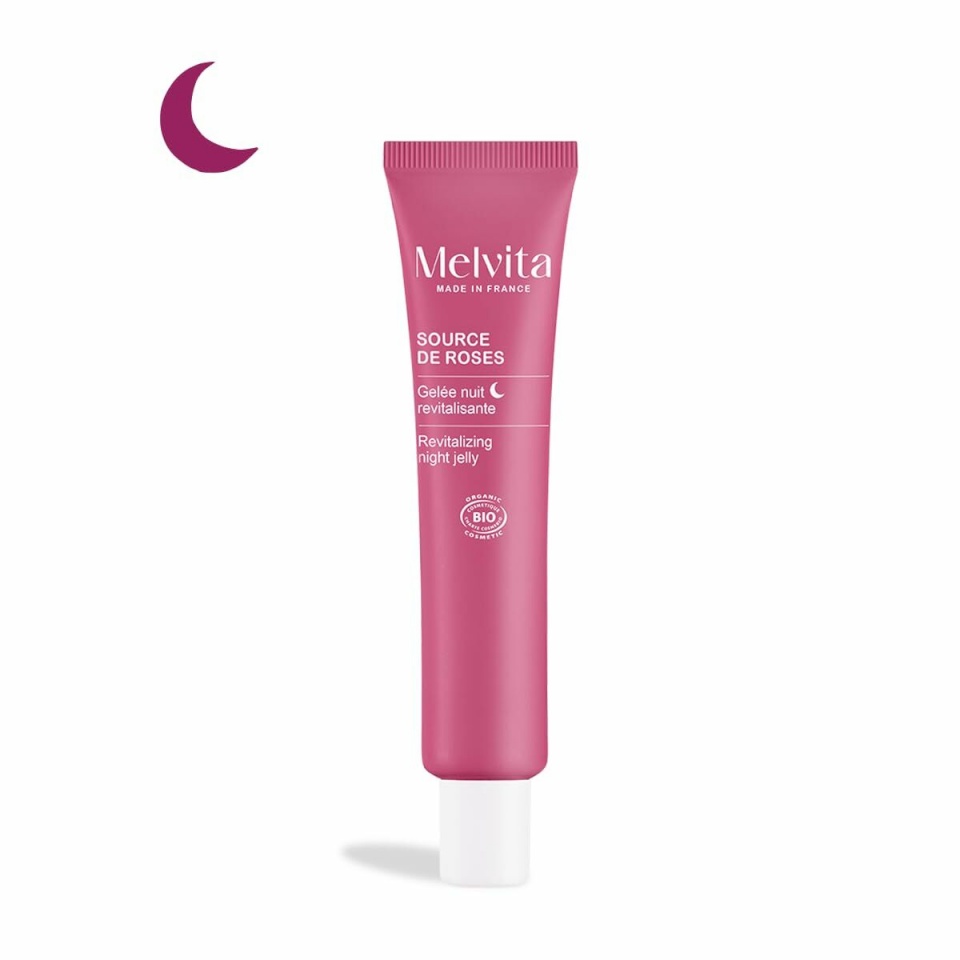 Melvita öökreem SOURCE DE ROSES 40ml