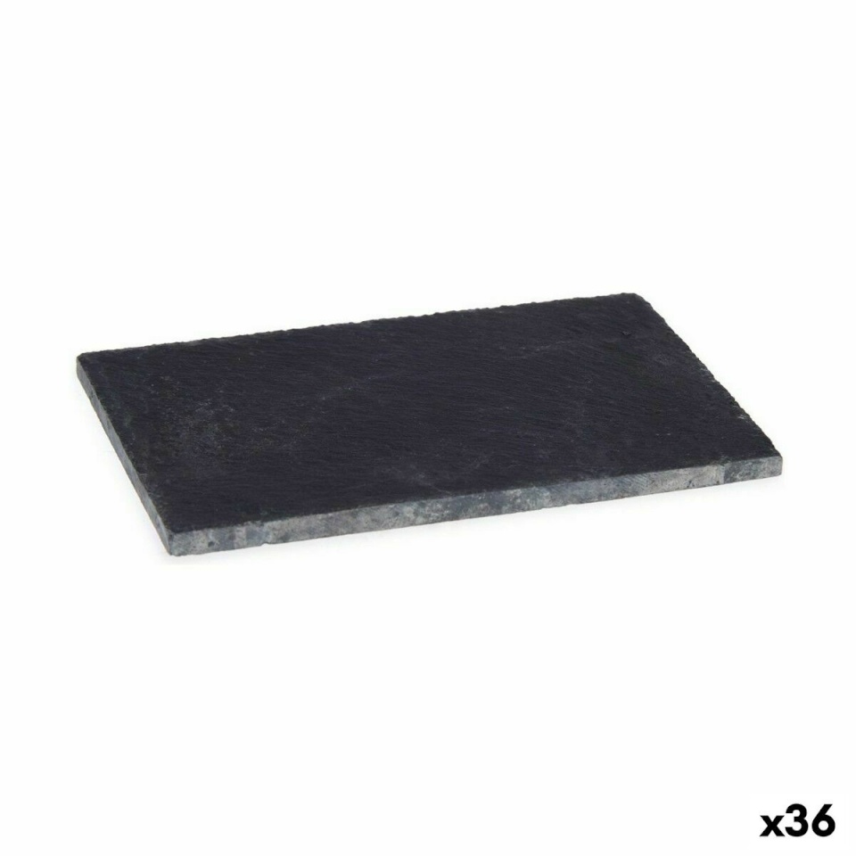 Kinvara Suupistete alus must Laud 10x0,5x15cm (36tk)