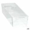 BGB Home Mitmeotstarbeline Karp Modulaarne läbipaistev 30,5x8x5,3cm (12tk)