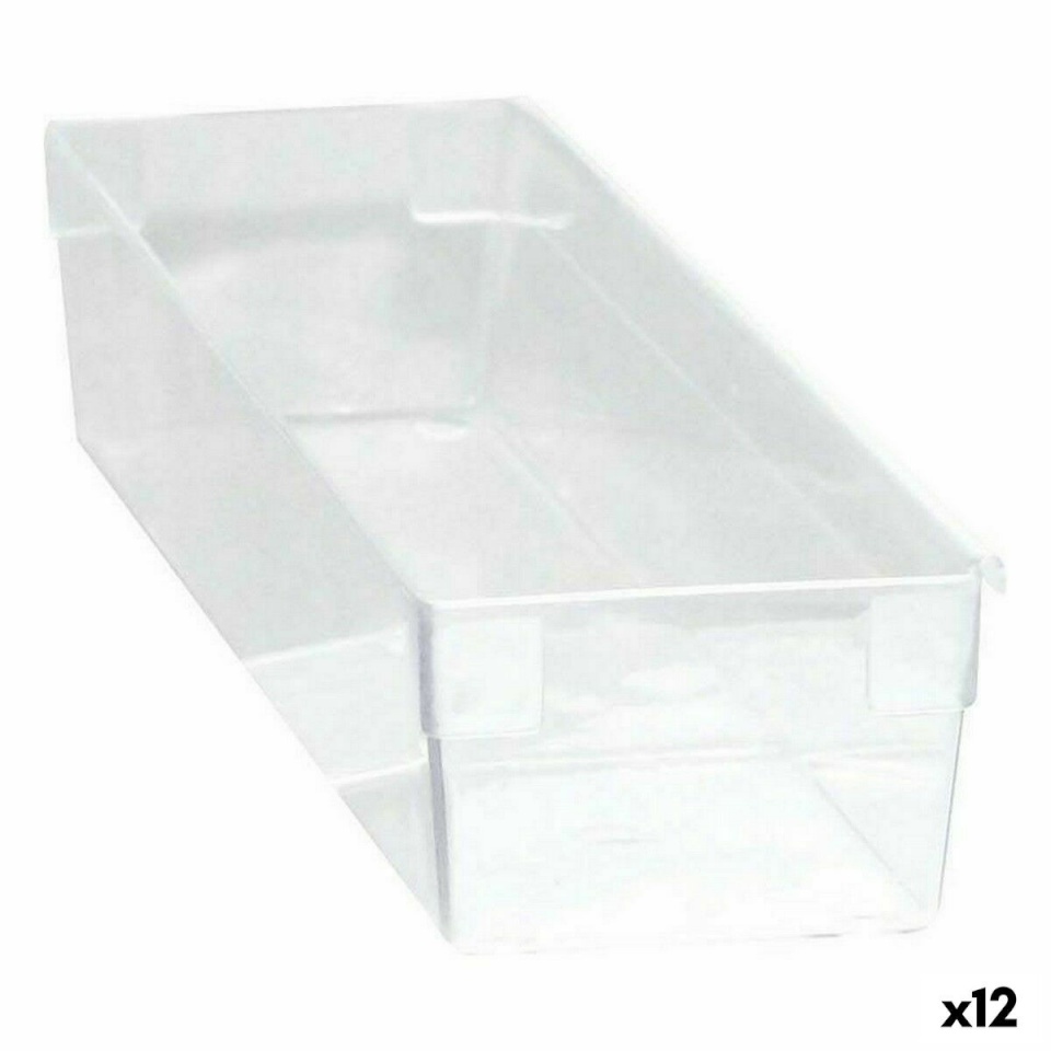 BGB Home Mitmeotstarbeline Karp Modulaarne läbipaistev 30,5x8x5,3cm (12tk)