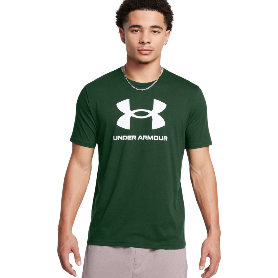 Under Armour T-särk meestele Sportstyle Logo roheline 1382911 301 suurus M