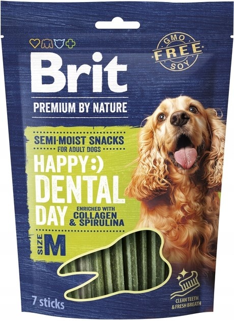 Brit maius koerale Premium Dog Snack Dental M, 180g
