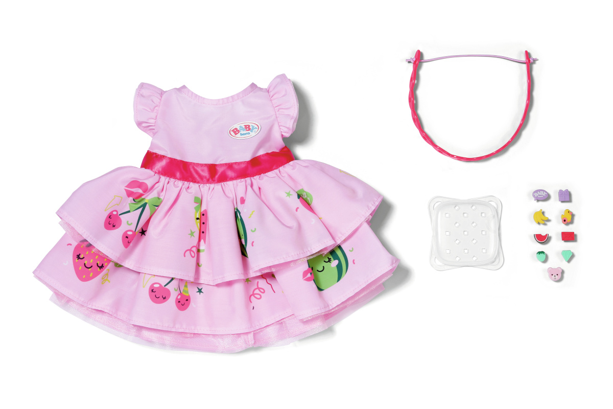ZAPF nukuriided BABY Born Pinplay Kleid (43cm)