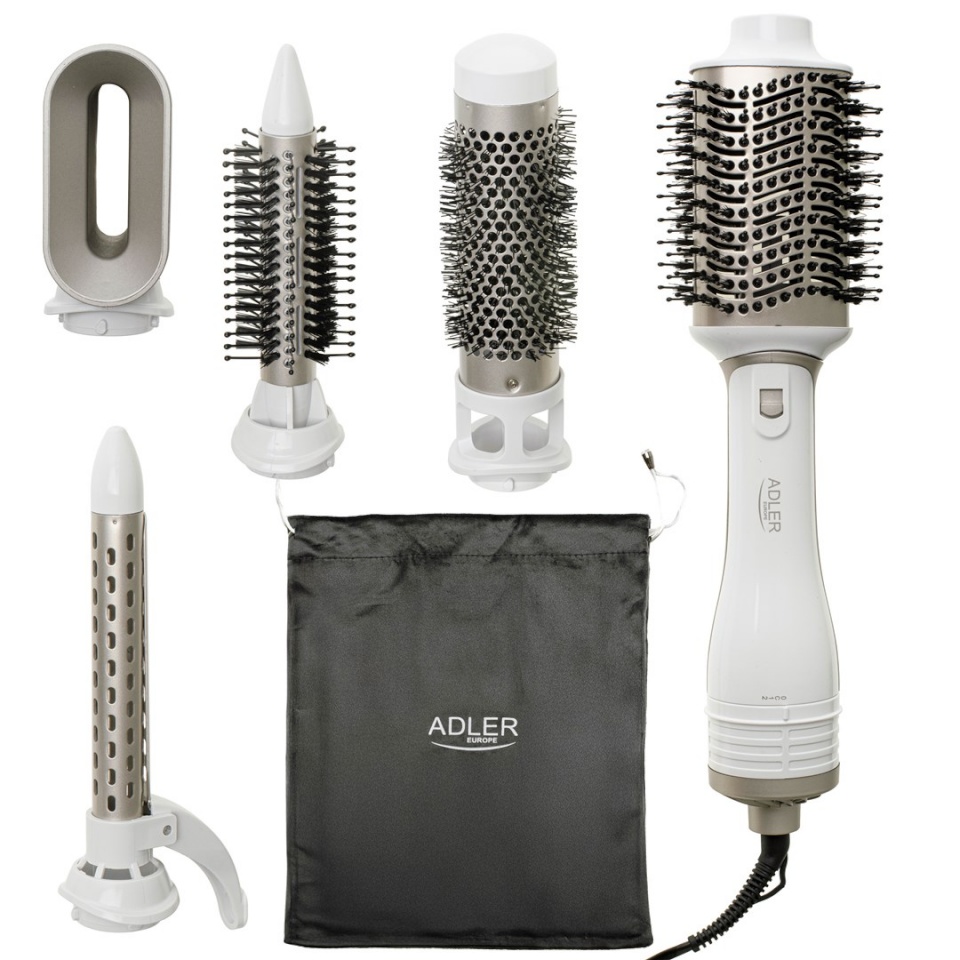 Adler juuksekoolutaja AD 2027 Hair Styler 5in1, valge
