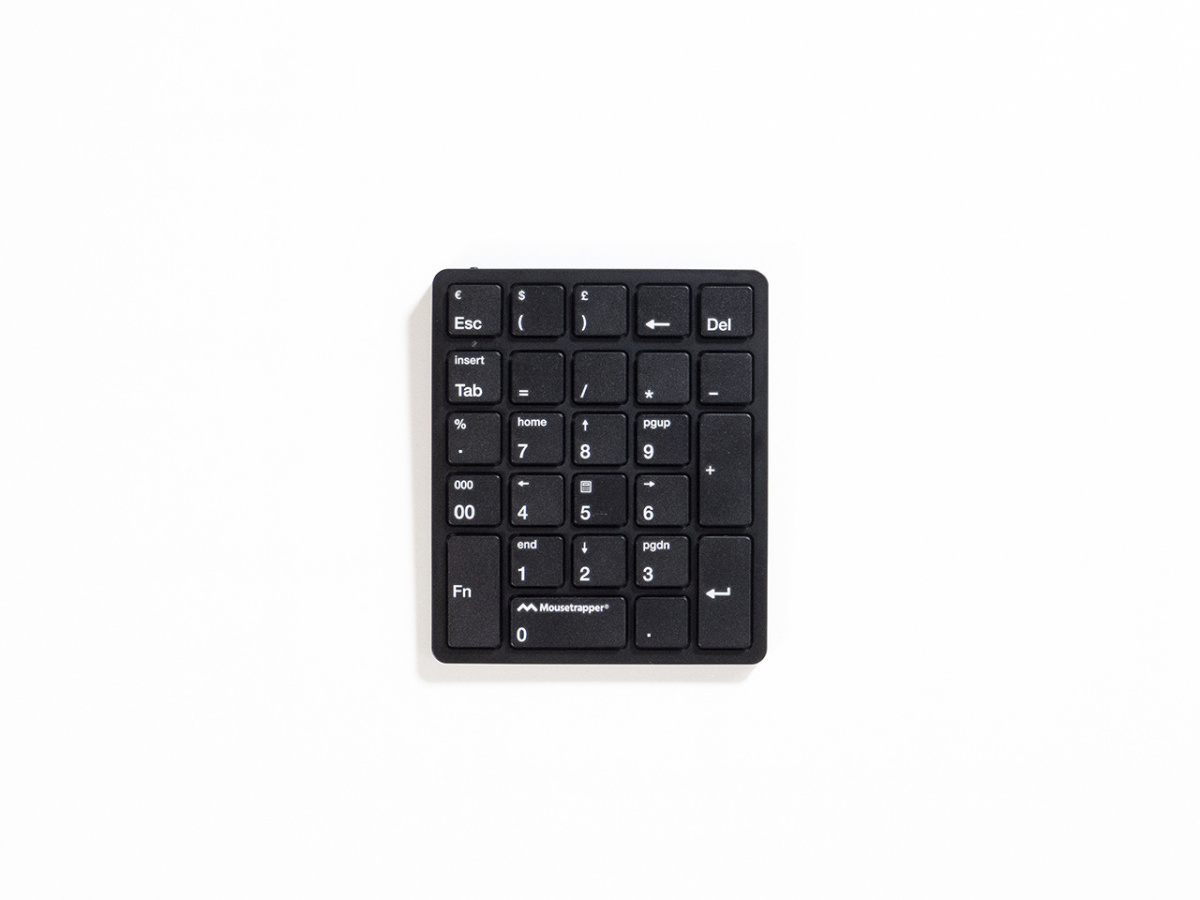 Mousetrapper TB420 numbriklaviatuur, must