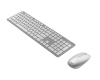 Asus klaviatuur W5000 Wireless Keyboard EN, valge + hiir Mouse Set