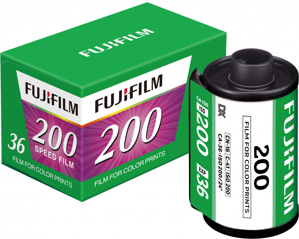 Fujifilm film 200/36 EC värviline