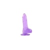 VSCNOVELTY Realistlik dildo lilla 13,5 cm