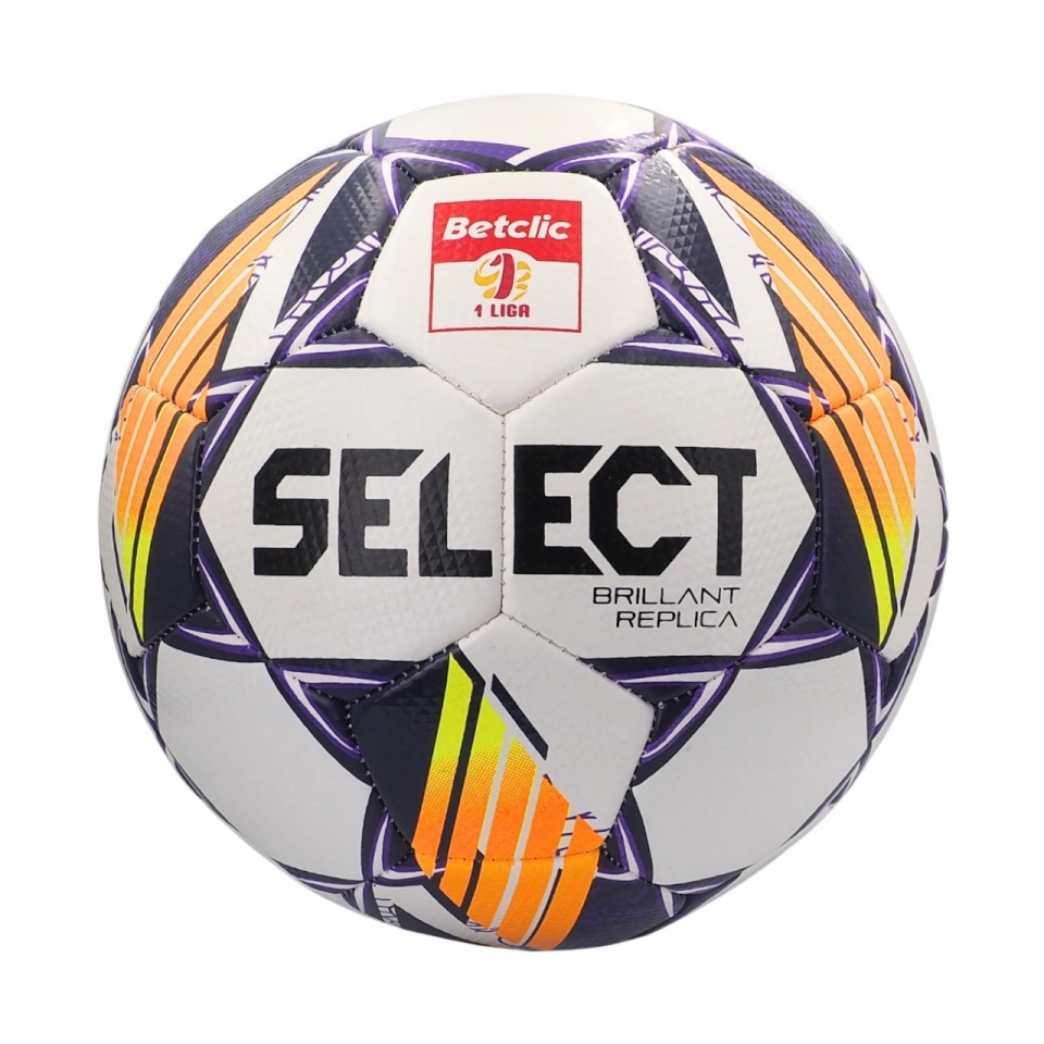 Select jalgpall Brillant Replica DB Betclic 1 Liga v24 valge-oranž-violetne 18766 5