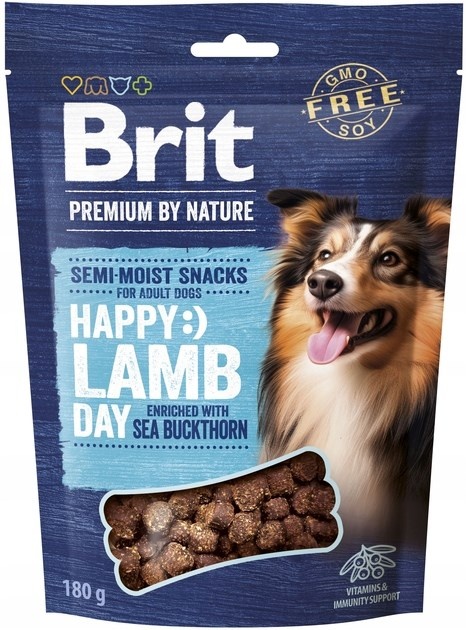 Brit maius koerale Premium Dog Snack Lamb with Seabuckthorn, 180g