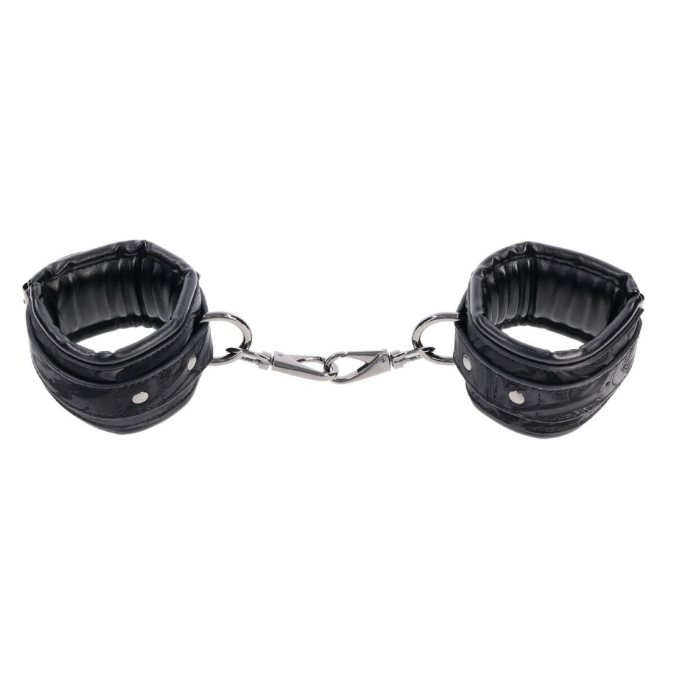 Sportsheets Käerauad Velvet Noir must