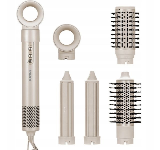 MPM juuksekoolutaja 5-in-1 and GLOW&FLOW MLW-27