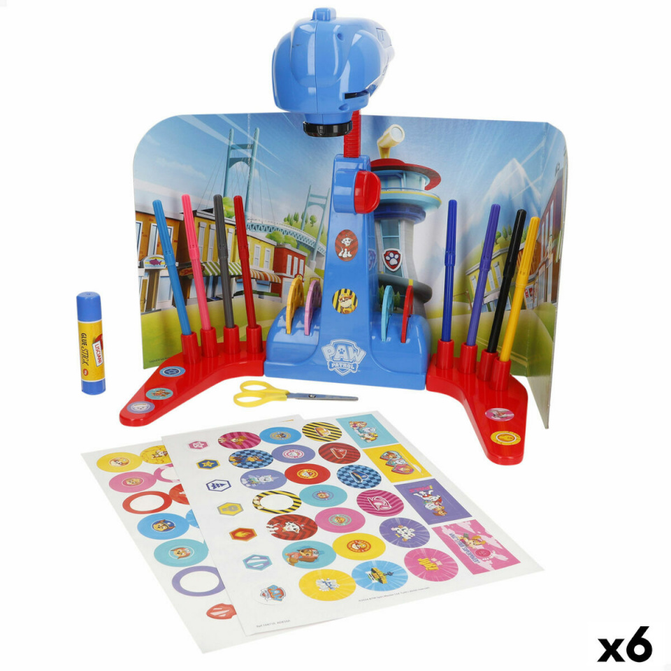 The Paw Patrol Joonistuskomplekt 6 Ühikut
