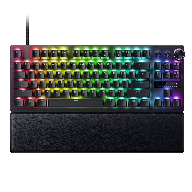 Razer klaviatuur Huntsman V3 Pro Tenkeyless Gaming Keyboard Wired US, must