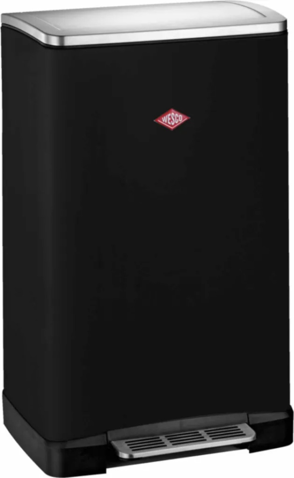 Wesco prügikast 112757 Big Double Boy, must 