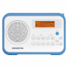 Sangean transistorraadio PR-D18 sinine valge merevaik