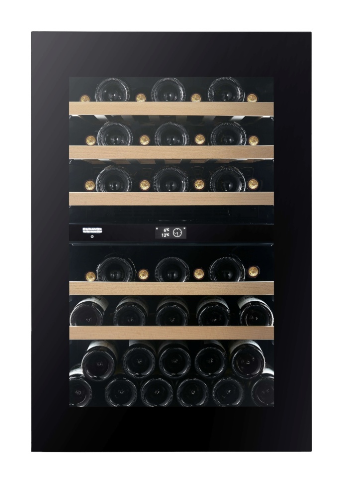 Dunavox integreeritav veinikülmik DVN-44.120DB.TO Noble Integrated Wine Refrigerator, must