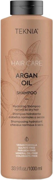 Lakmé šampoon Teknia Argan Oil Shampoo 1000ml, unisex
