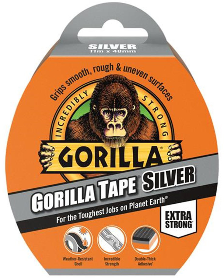 Gorilla teip "Silver" 11m