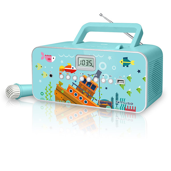Muse raadio | M-29KB | Portable Radio CD/MP3 player with USB | 30 W | Image