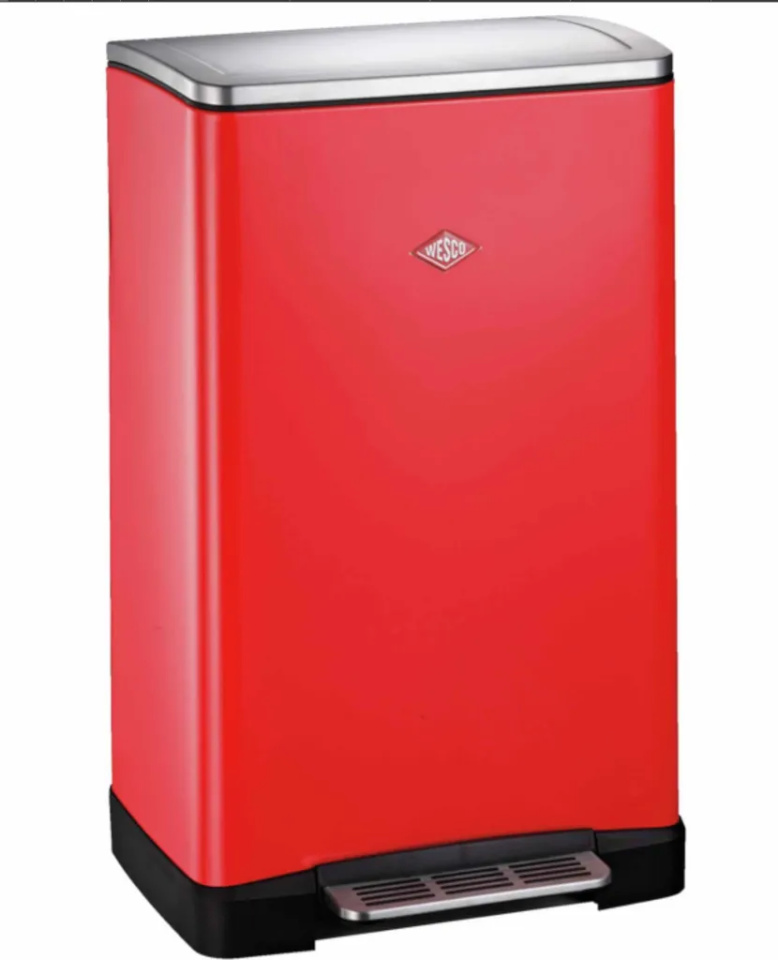 Wesco prügikast 112756 Big Double Boy, punane