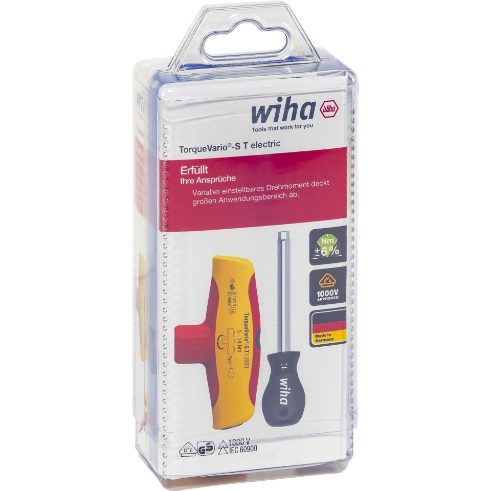 Wiha kruvikeeraja 2933 TorqueVario-S T electric 5-14 Nm