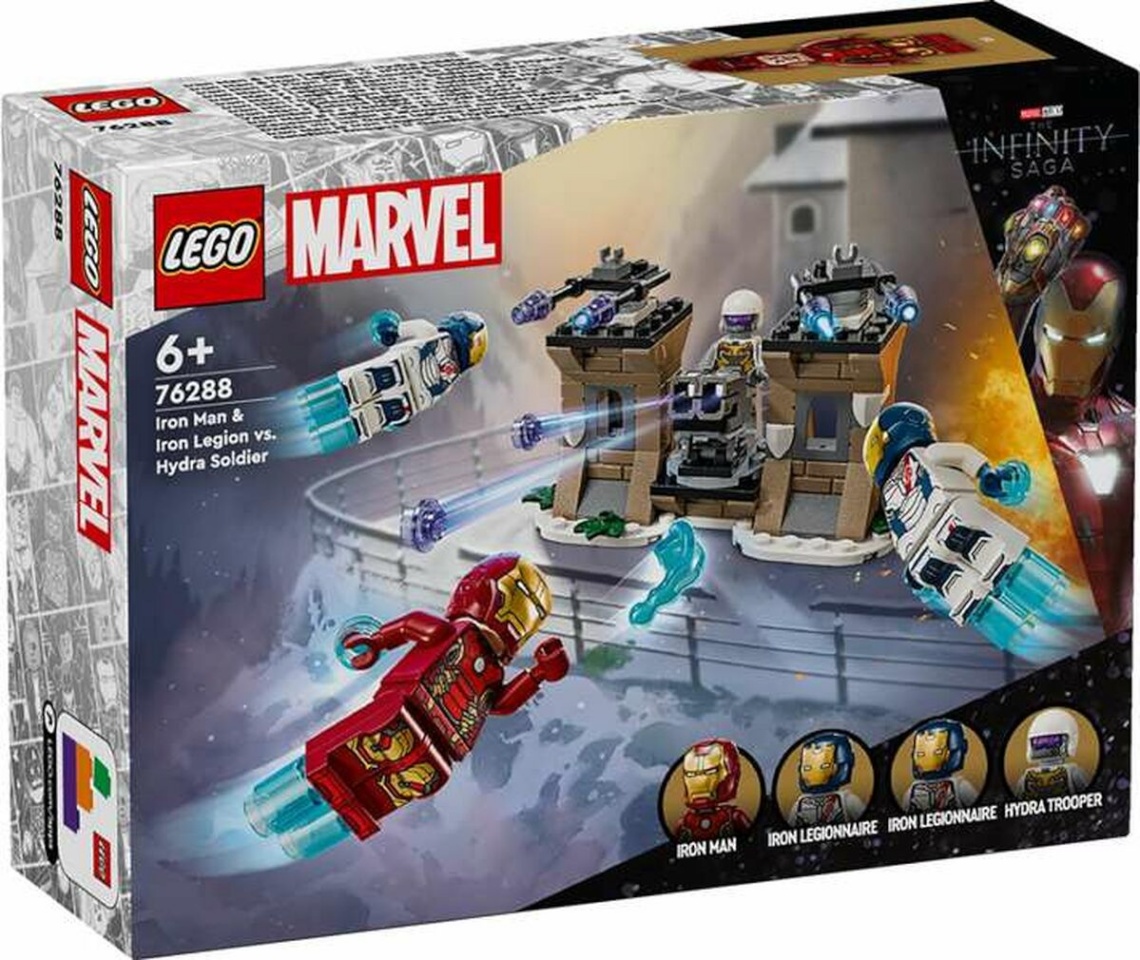 Lego klotsid konstruktor Marvel Iron Man 76288 Mitmevärviline