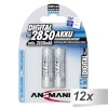 Ansmann akud 12x2 NiMH 2850 Mignon AA 2650mAh DIGITAL