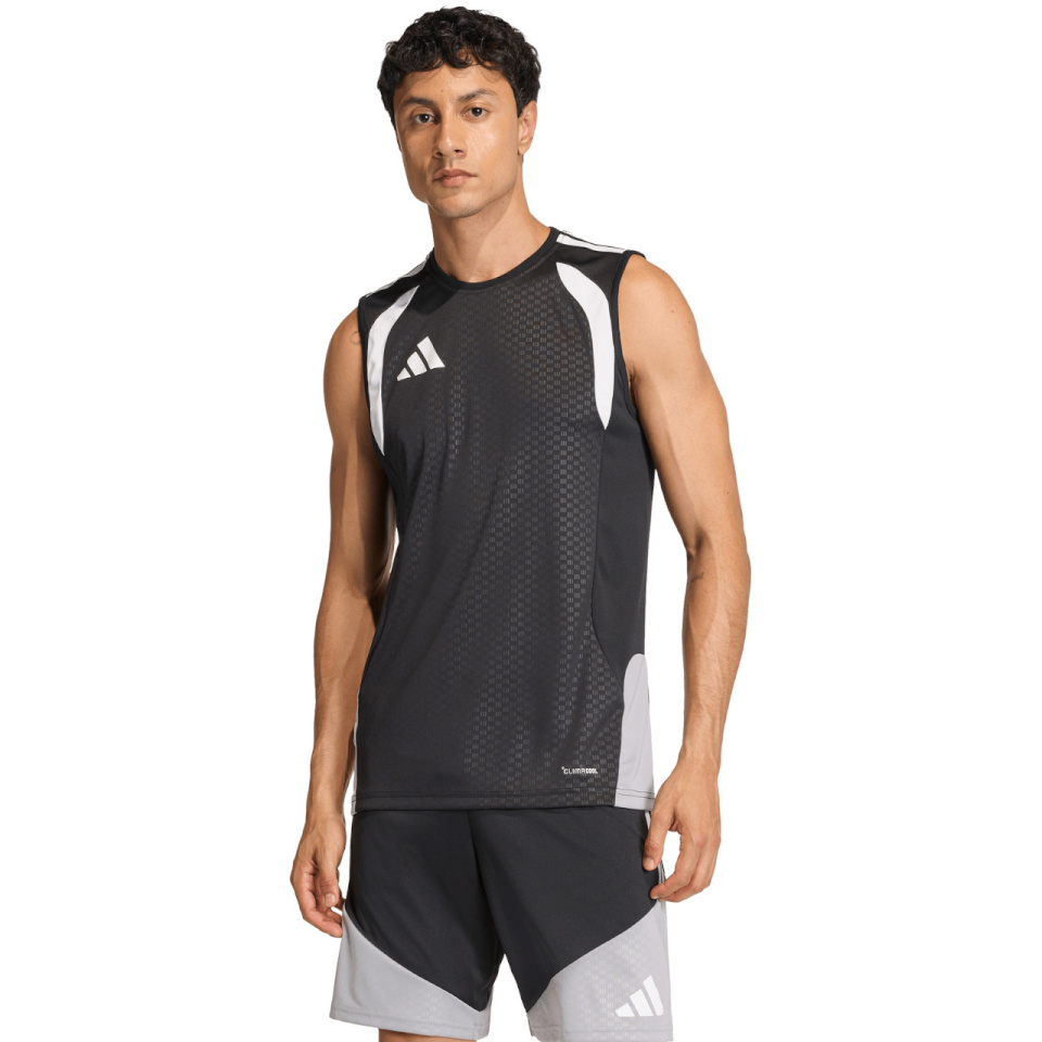 Adidas Teamwear T-särk meestele Tiro 26 Competition Sleeveless Jersey must JX4253 suurus XXXL