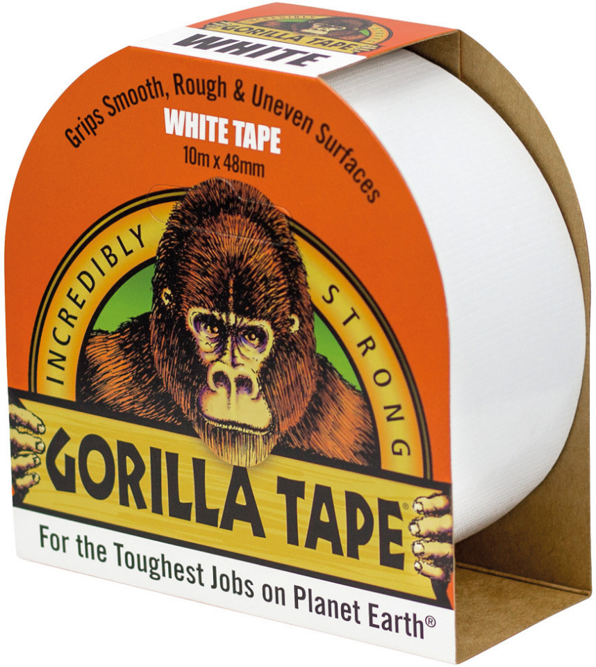 Gorilla teip "White" 10m