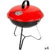Aktive Kaasaskantav Barbeque-grill punane Emailitud metall Ø 36cm 36x44x36cm