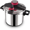 Lamart kiirkeedupott LT1256 Pressure Cooker, 24cm, 6L, hõbedane