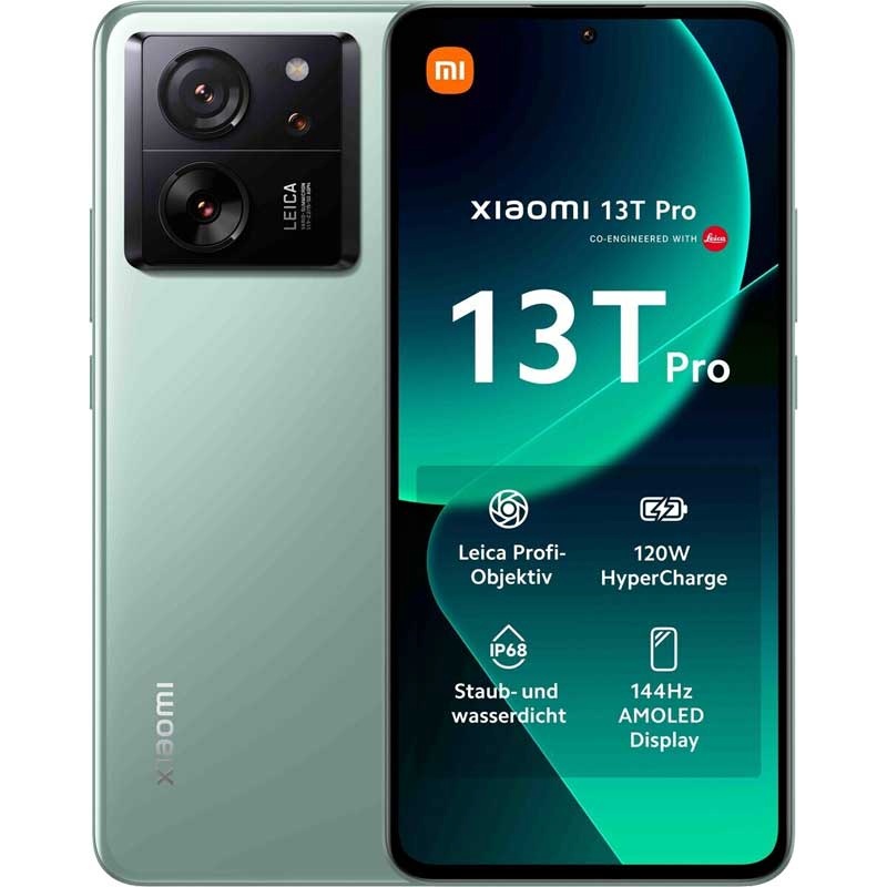 Xiaomi mobiiltelefon 13T Pro 12 / 512GB 5G roheline