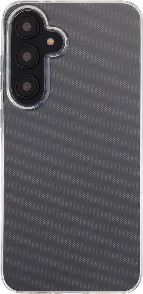 FoneKit kaitseümbris Silikoonist ümbris, Samsung Galaxy S24 FE, Läbipaistev läbipaistev